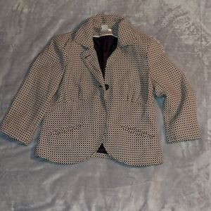 Black and white Jacket